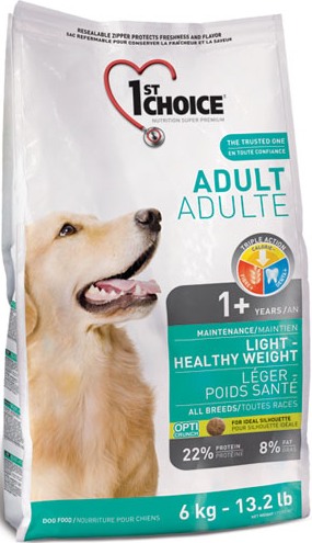 1st Choice Adult Light Healthy Weight для собак с избыточным весом - 6 кг