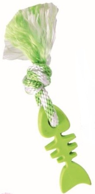 Lucky Fox Скелет рыбы с 2 цветным канатиком 17,5 см