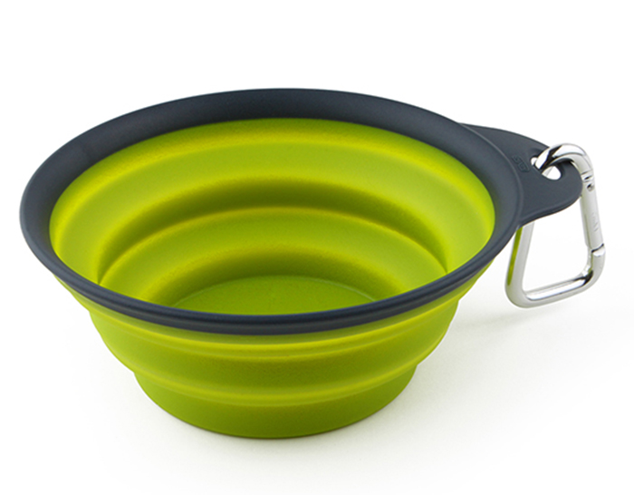 Dexas Travel Cup with Bottle Holder & Carabiner Миска складна для подорожей