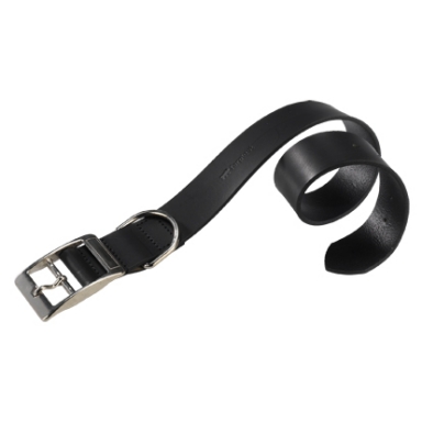 Ferplast NATURAL C15/35 - ошейник черный кожаный