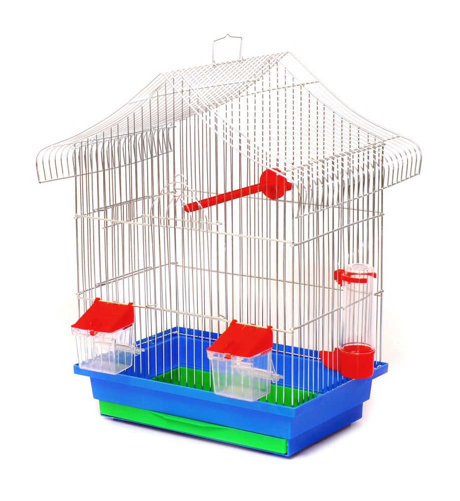 Лори МИНИ-1 клетка для попугаев 330х230х450 мм, цинк