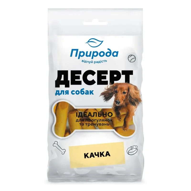 Priroda (Природа) ласощі для собак десерт Качка - 100 г