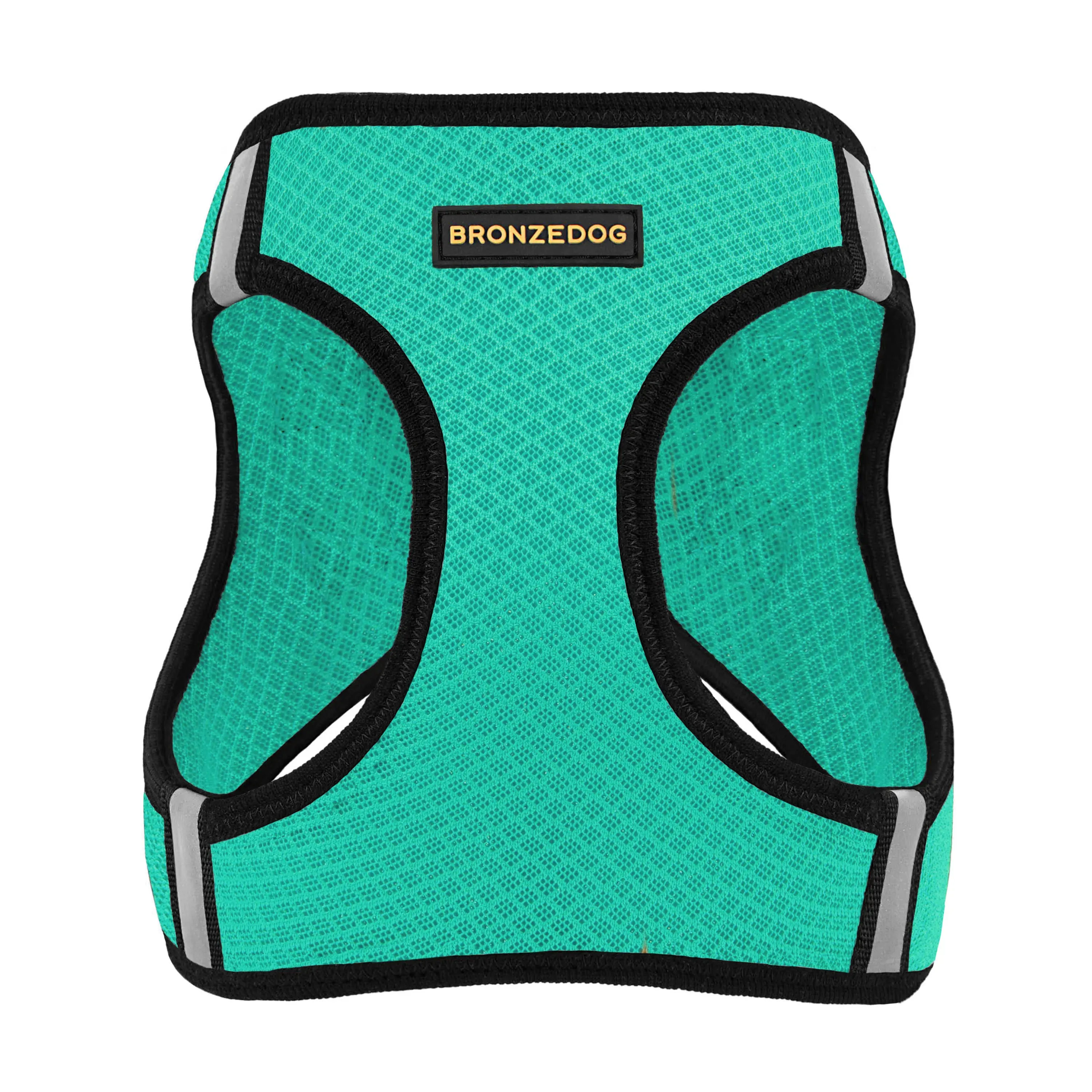 Bronzedog Mesh Vest Шлея для собак 3D сітка ментолова L