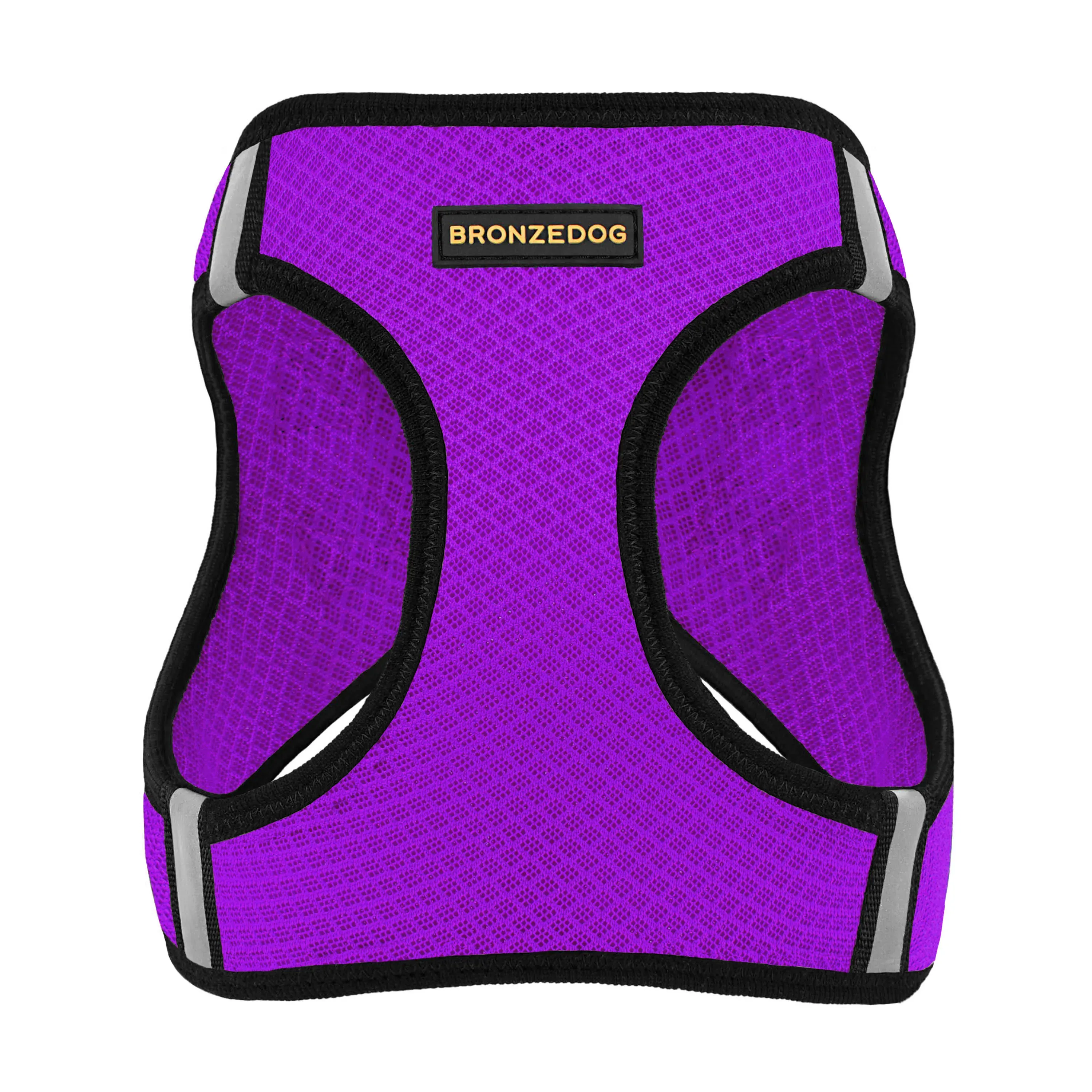Bronzedog Mesh Vest Шлея для собак 3D сітка фіолетова L