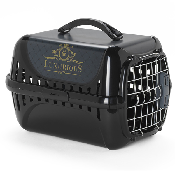 Moderna Trendy Runner Luxurious Pets МОДЕРНА ТРЕНДИ-РАННЕР – переноска для кошек c металлической дверцей и замком IATA 49,4x32,2x30,4 см