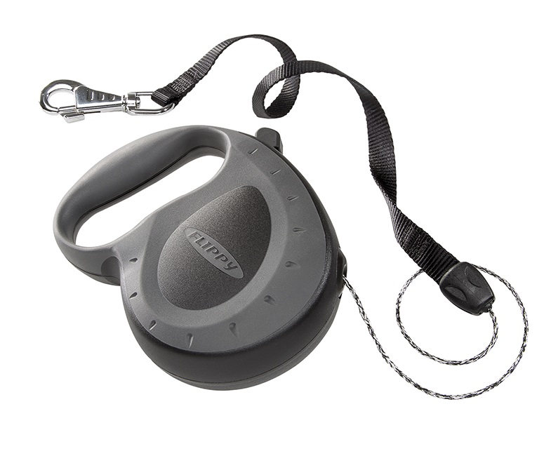 Ferplast FLIPPY CONTROLLER CORD M - рулетка-поводок со шнуром, черная