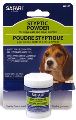 Safari Styptic Powder антисептический, кровоостанавливающий порошок 14 г.