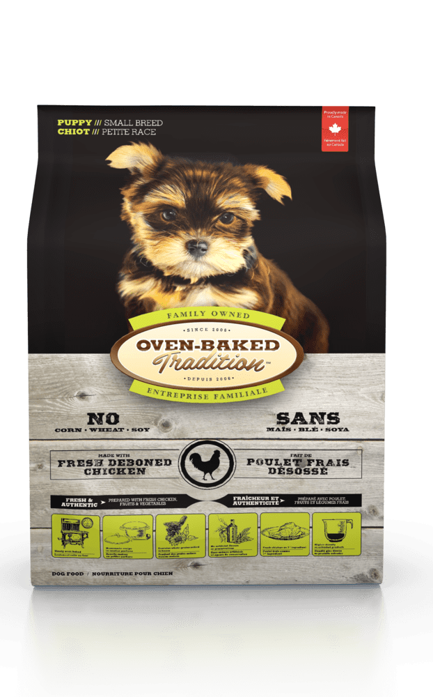 Oven-Baked Tradition Chicken Puppy Small Breeds сухой корм со свежим мясом курицы для щенков малых пород собак – 1 кг