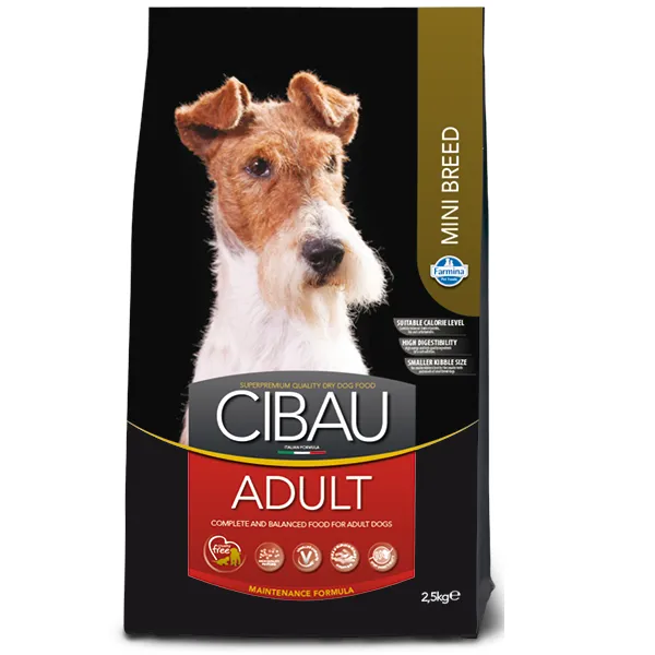 Farmina Cibau Adult Mini Chicken сухий корм із куркою для дорослих собак дрібних порід - 2,5 кг