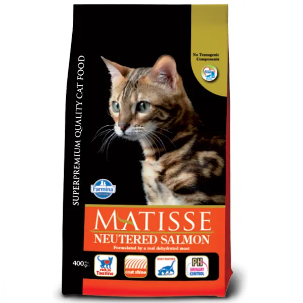 Farmina Matisse Cat Neutered Salmon сухой корм с лососем для стерилизованных кошек – 10 кг