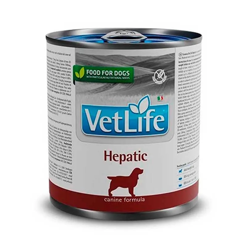 Farmina Vet Life Natural Hepatic вологий корм дієтичний з яйцями, картоплею та куркою для собак з хронічною печінковою недостатністю - 300 г