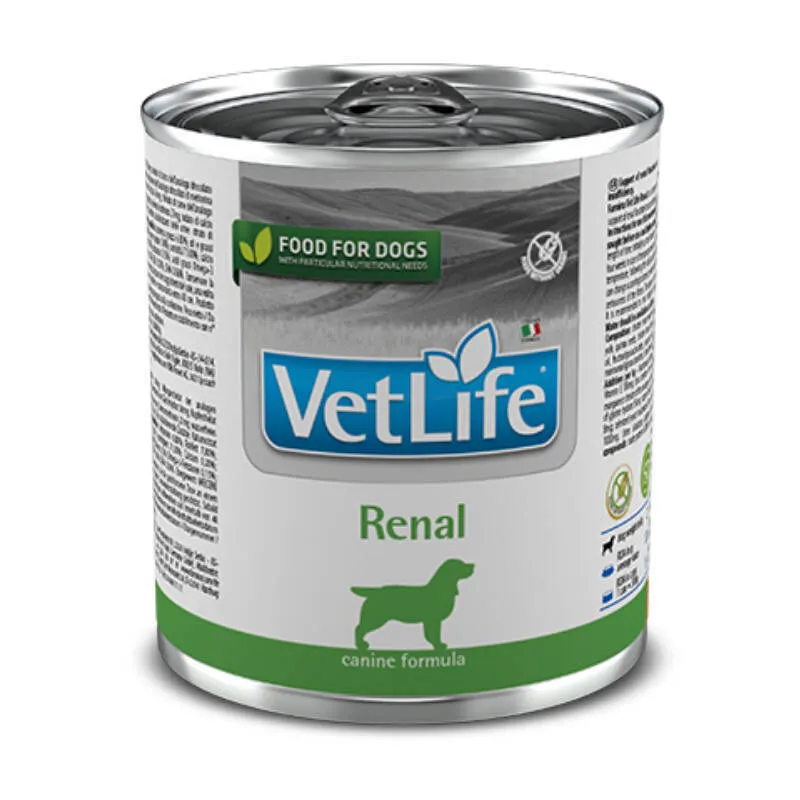 Farmina VetLife Renal влажный диетический корм с курицей для собак с заболеванием почек - 300 г