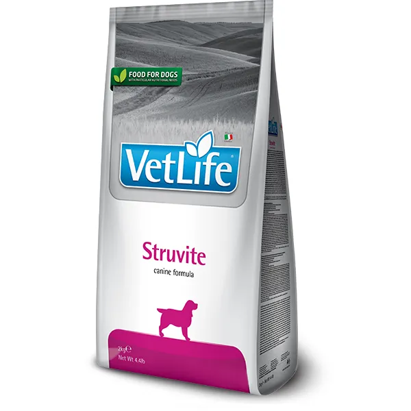 Farmina VetLife Struvite сухий корм дієтичний для розчинення струвітних каменів при сечокам'яній хворобі у дорослих собак - 2 кг