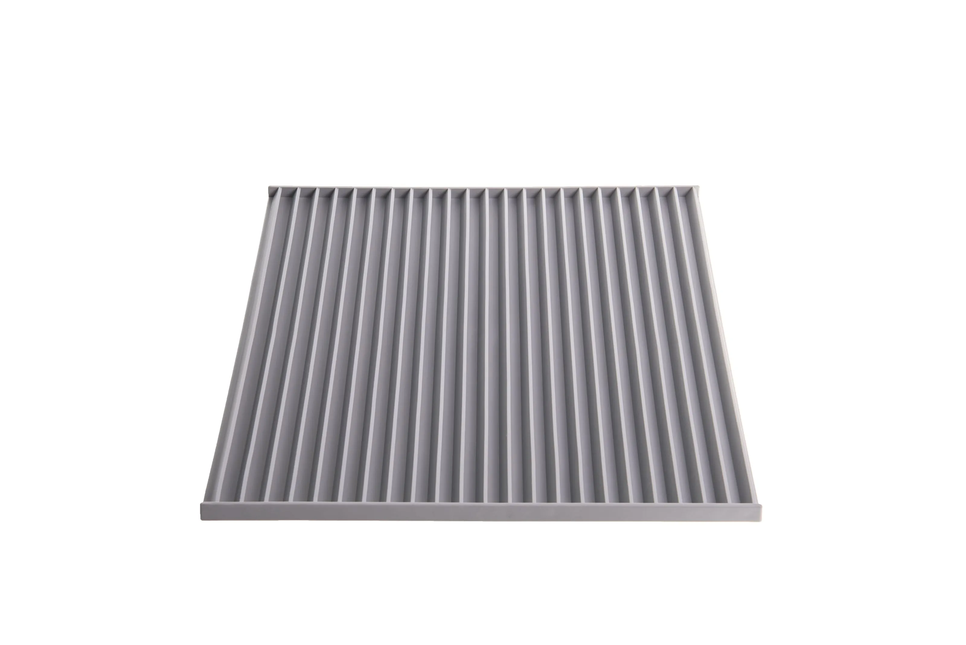 FIBOO Коврик для кошачьего туалета Litter Mat, светло-серый, 30x30 см