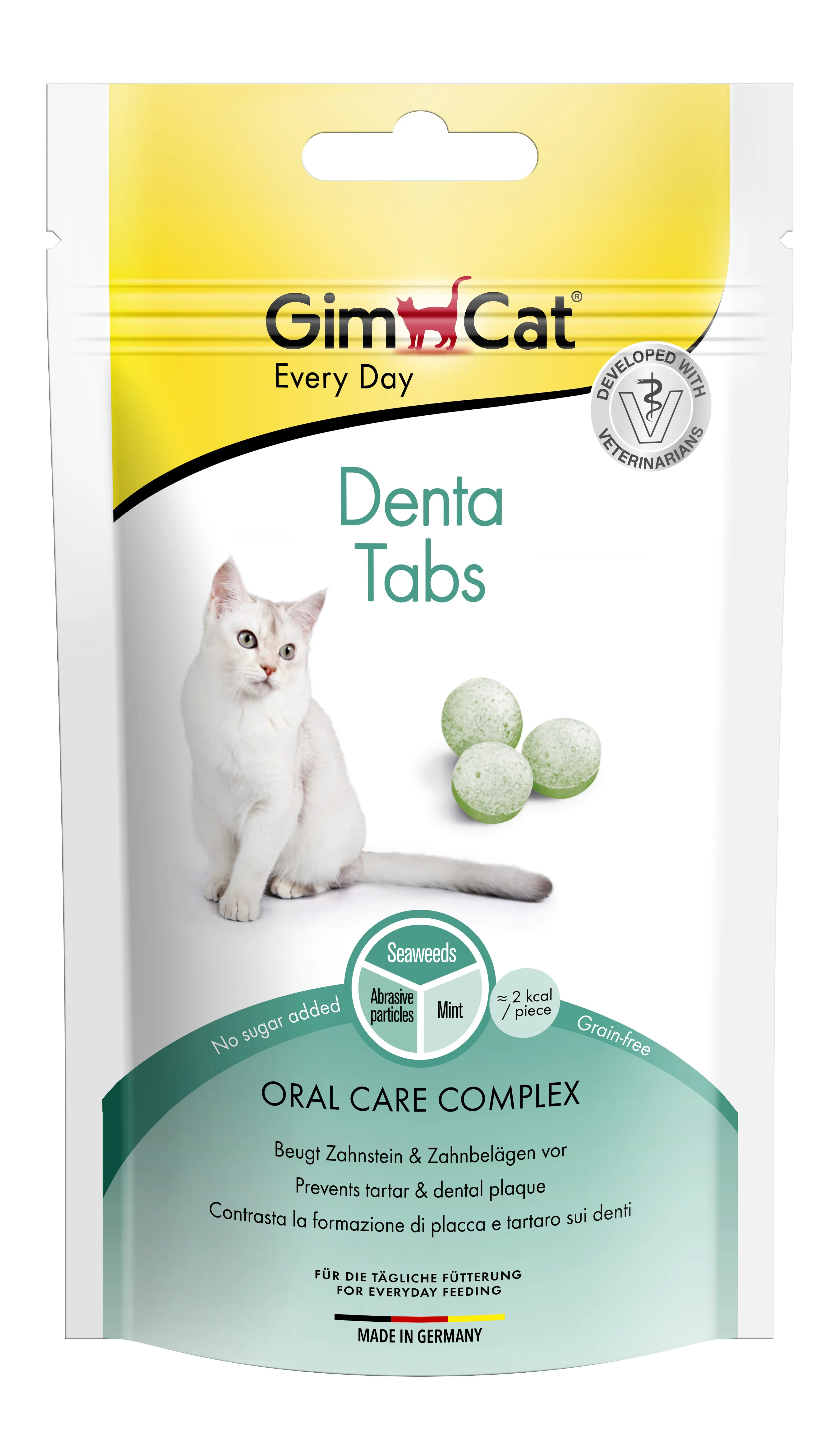 GimCat Every Day Dental витамины для кошек – 40 г