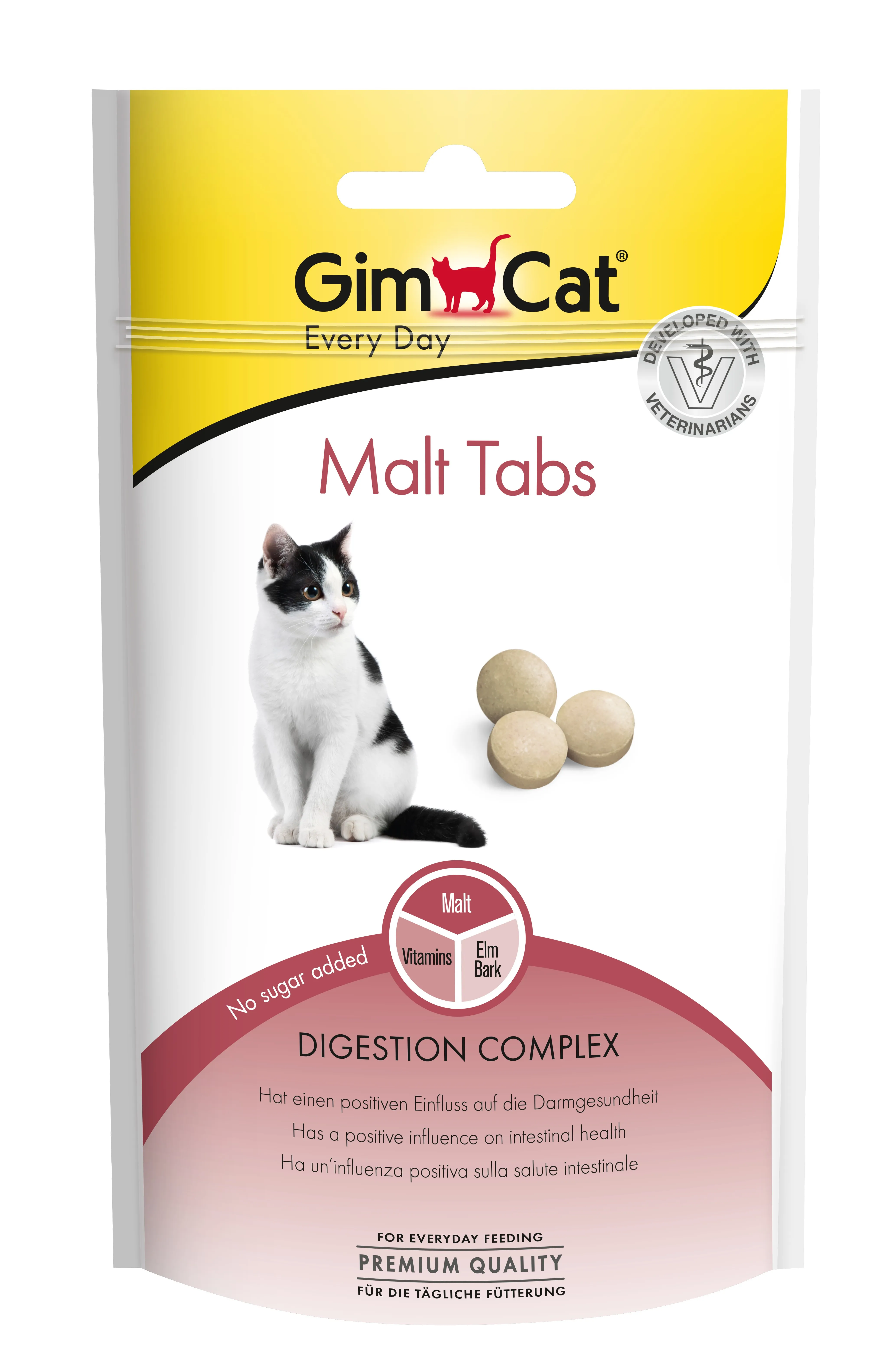 GimCat Every Day Malt Tabs витамины для кошек – 40 г