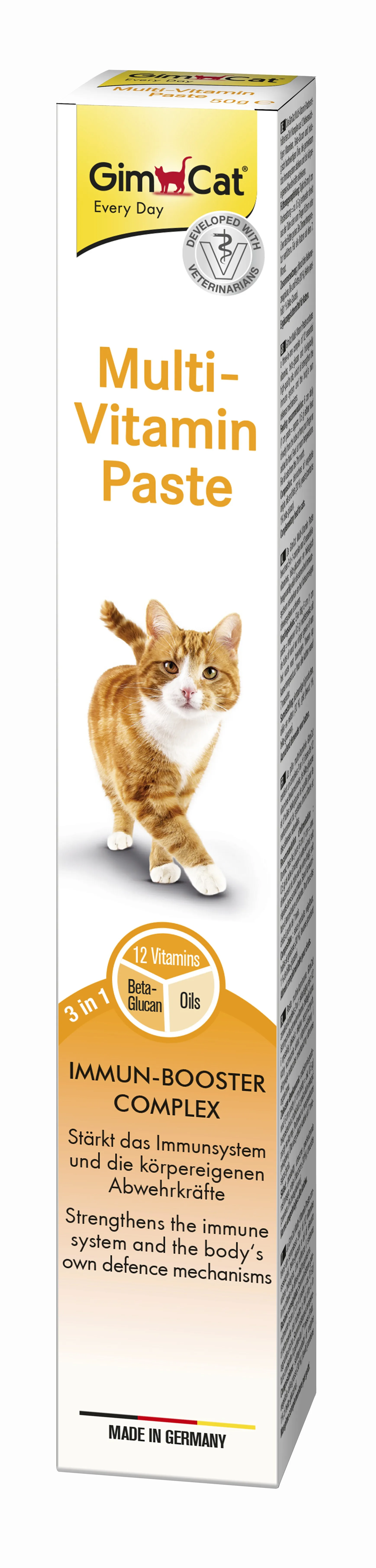 GimCat Every Day мультивитаминная паста для кошек – 100 г