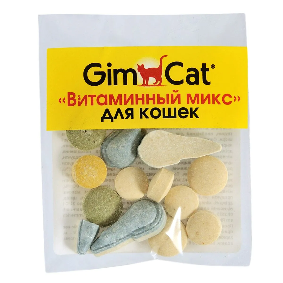 GimCat витамины «Витаминный микс» для кошек – 12 шт