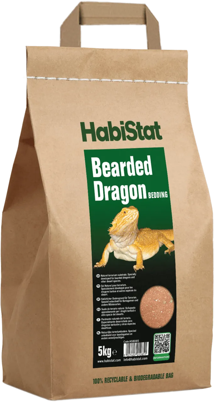 HabiStat BEARDED DRAGON BEDDING 5 кг субстрат для террариума