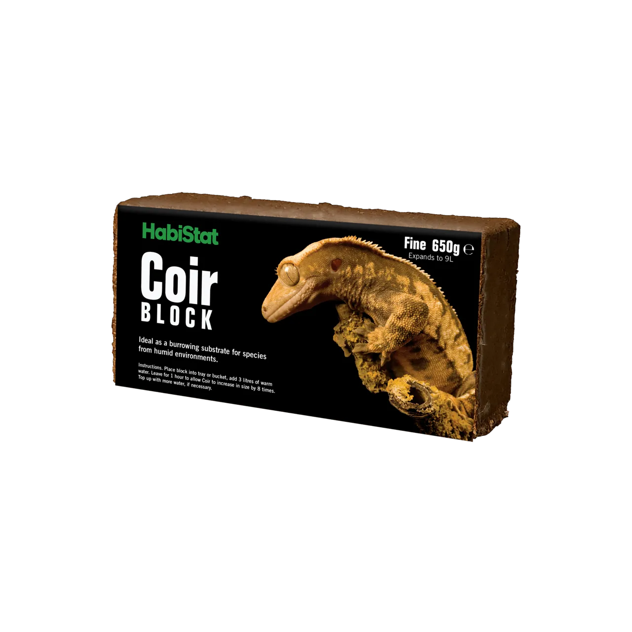 HabiStat COIR BLOCK 650 г субстрат для террариума