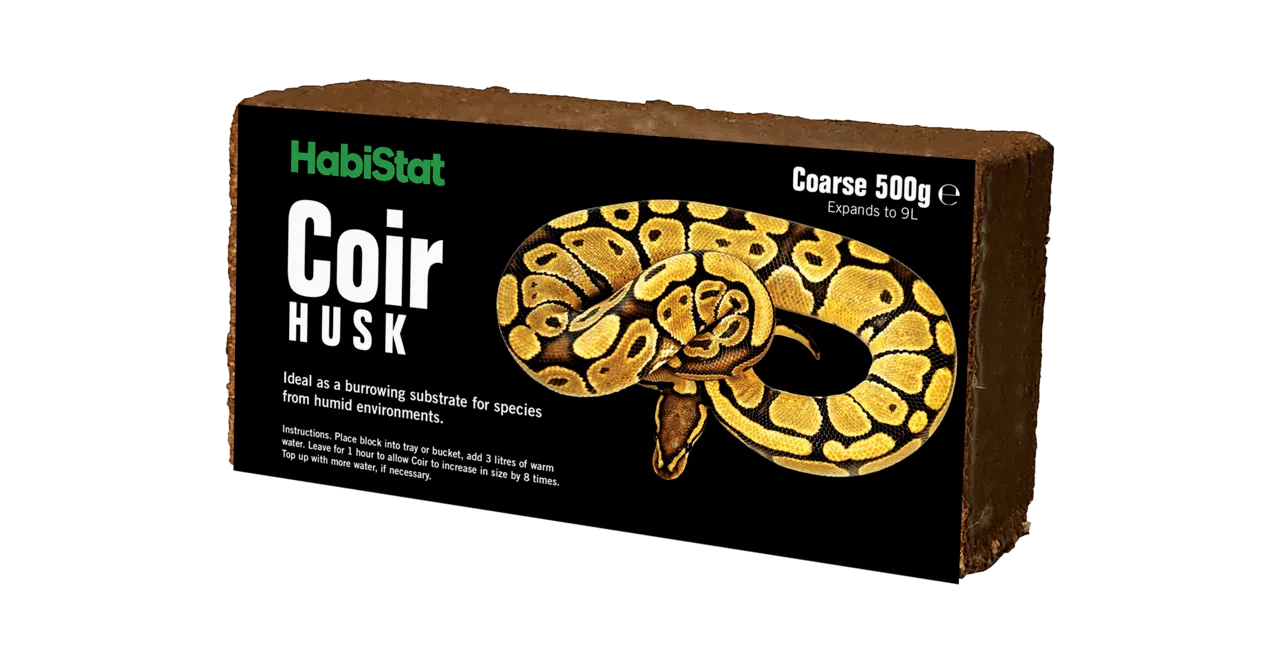 HabiStat COIR COARSE HUSK 500 г субстрат для террариума