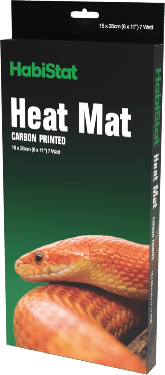 HabiStat HEAT MAT CARBON PRINTED 15x28 см 7 W нагревательный мат