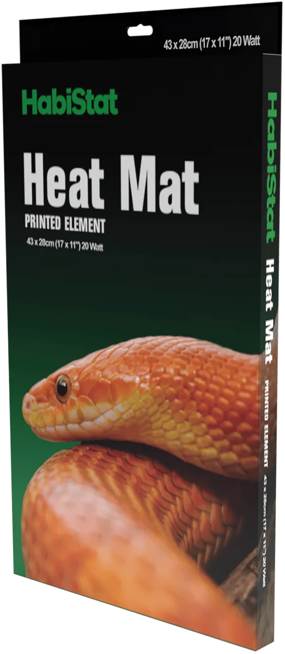 HabiStat HEAT MAT CARBON PRINTED 43x28 см 20 W нагревательный мат