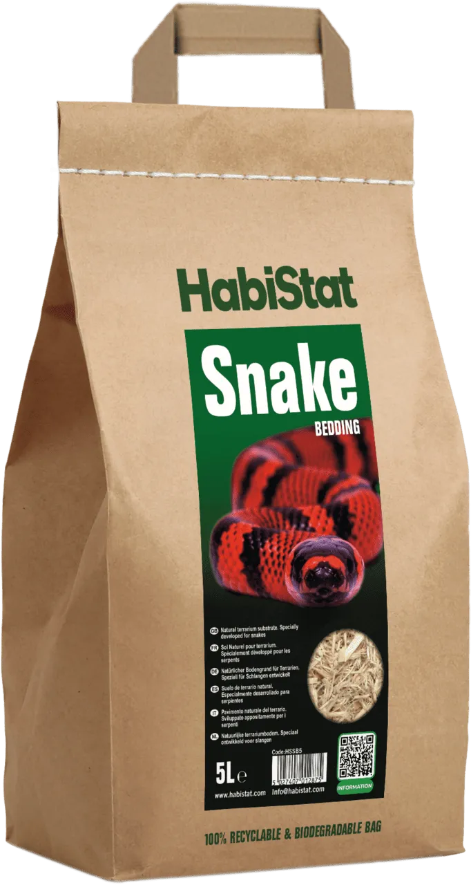 HabiStat SNAKE BEDDING 5 LITRES субстрат для террариума