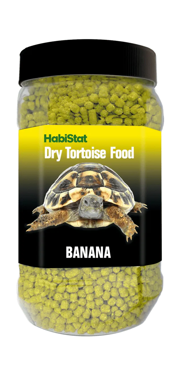 HabiStat TORTOISE FOOD BANANA 400 г корм для сухопутных черепах (разные вкусы)