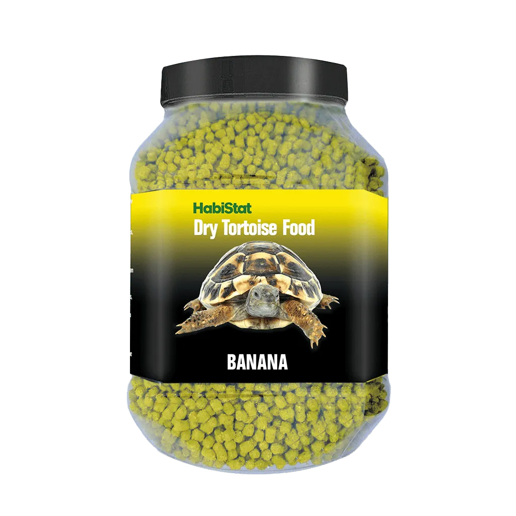HabiStat TORTOISE FOOD BANANA 800 г корм для сухопутных черепах (разные вкусы)