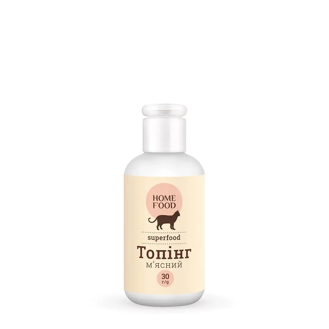 Home Food Cat Superfood Meat Topping мясной топинг для кошек, 30 г Home Food Cat Superfood Meat Topping мясной топинг для кошек, 30 г