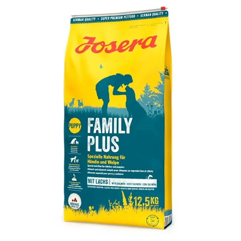 Josera Family Plus сухой корм для щенков и кормящих собак - 12,5 кг