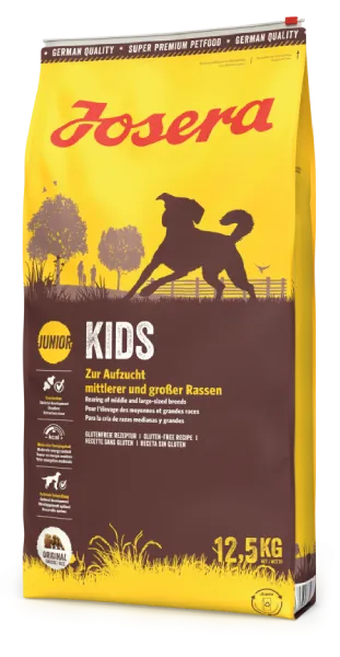 Josera Kids сухой корм для щенков и молодых собак средних и крупных пород – 12,5 кг