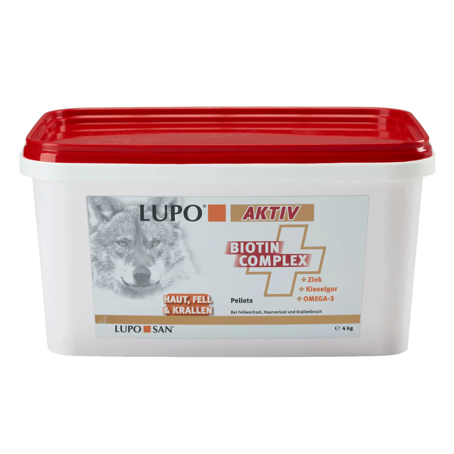 Luposan LUPO AKTIV Biotin Complex пищевая добавка для собак, здоровье кожи и шерсти - 4 кг