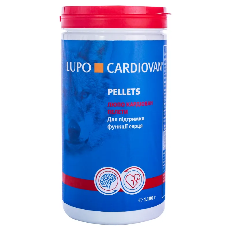 Luposan LUPO Cardiovan® Pellets добавка для собак с сердечными заболеваниями - 1,1 кг