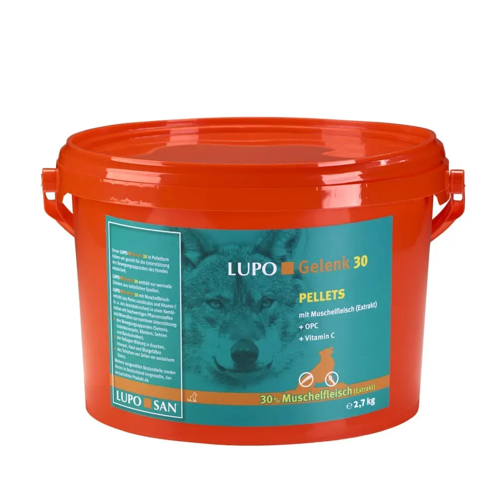 Luposan LUPO Gelenk 30 Pellets добавка для собак, укрепления суставов (пеллеты) – 2,7 кг