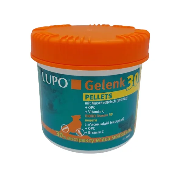 Luposan LUPO Gelenk 30 Pellets добавка для собак, укрепления суставов (пеллеты) – 500 г