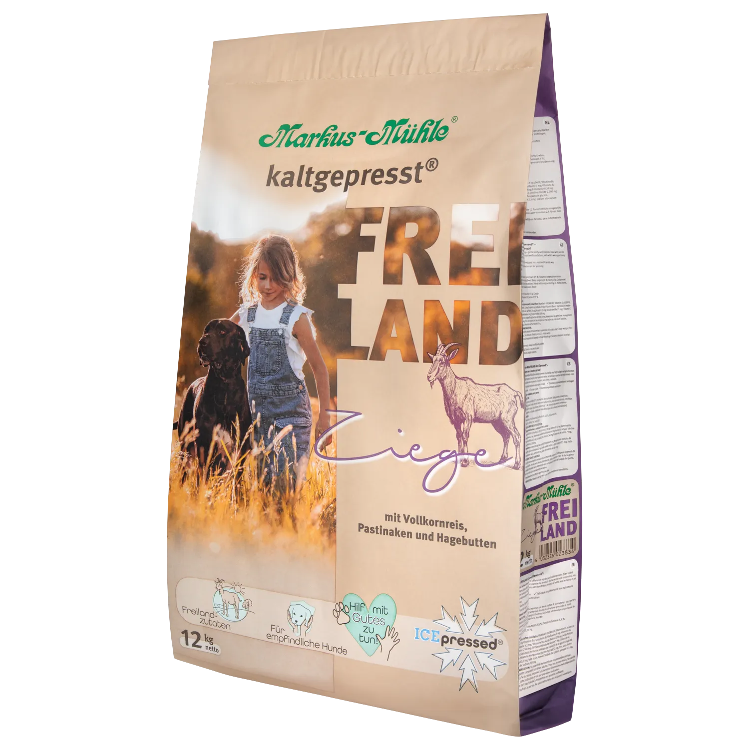 Markus-Muhle Freiland Zeige сухой корм для собак с козой - 12 кг