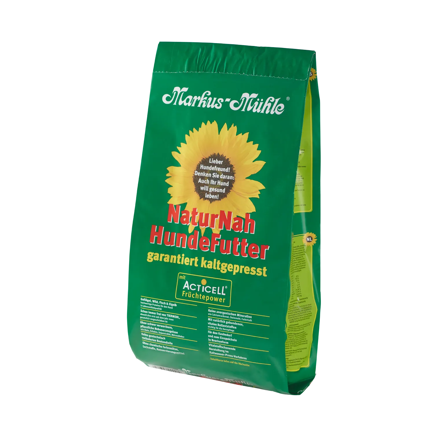 Markus-Muhle NaturNah сухий корм для середніх та великих порід собак, з куркою - 5 кг