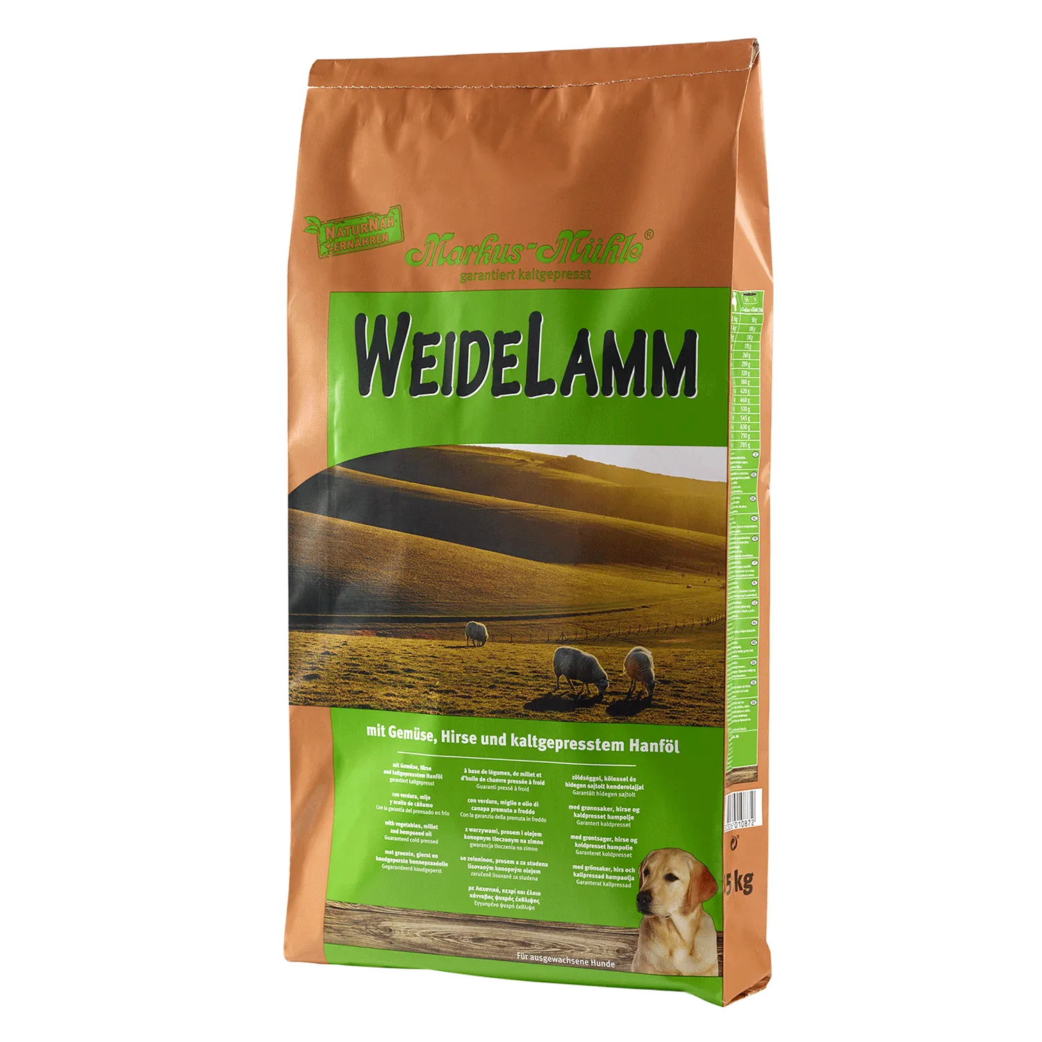 Markus-Muhle WeideLamm сухий корм для собак з ягням - 15 кг