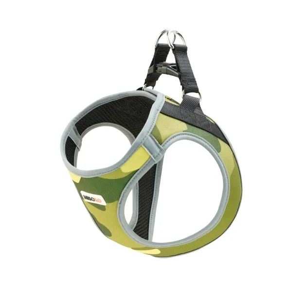 Misoko&Co шлейка для собак, серый камуфляж, S