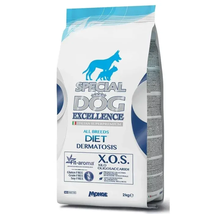 Monge Special Dog Excellence All Breeds Adult Diet Dermatosis сухой диетический корм для взрослых собак всех пород - 2 кг
