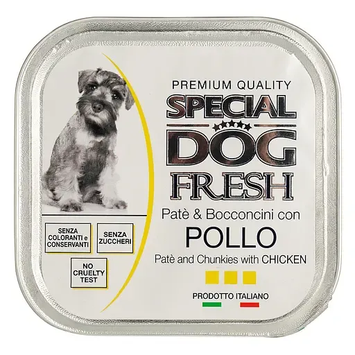 Monge Special Dog Excellence Fresh Wet Adult Chicken влажный корм для взрослых собак с курицей (паштет) – 150 г