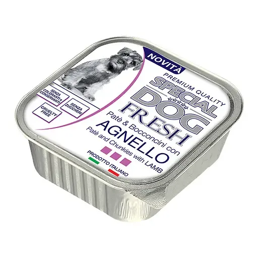 Monge Special Dog Excellence Fresh Wet Adult Lamb влажный корм для взрослых собак с ягненком (паштет) – 150 г