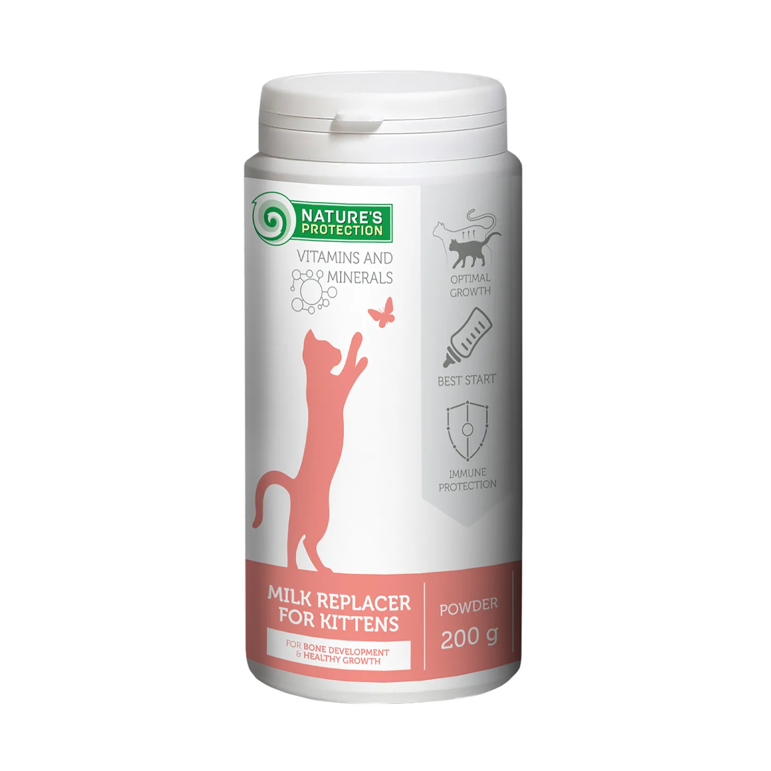 Nature's Protection Kittens Milk Replacer заменитель молока для котят – 200 г
