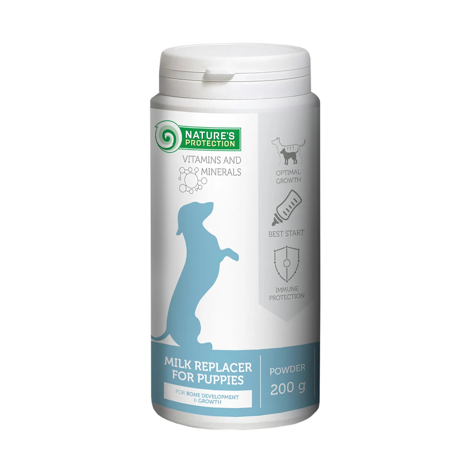 Nature's Protection Puppy Milk Replacer заменитель молока для щенков – 200 г