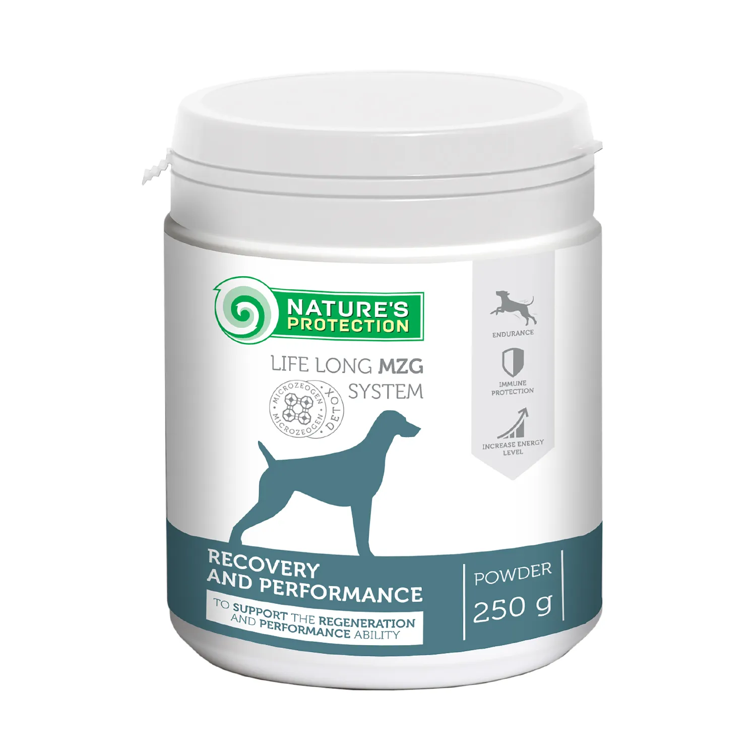 Nature's Protection Recovery and Performance Formula, 250 г, пищевая добавка для восстановления и поддержки здоровья собак – 250 г