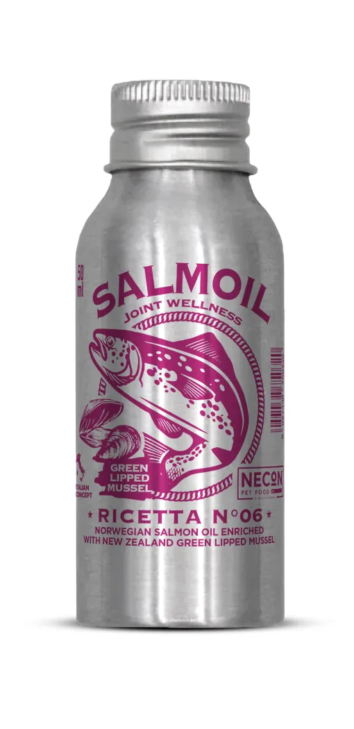 Necon Salmoil Ricetta №06 Articolare лососева олія для собак та котів, здорові суглоби - 50 мл