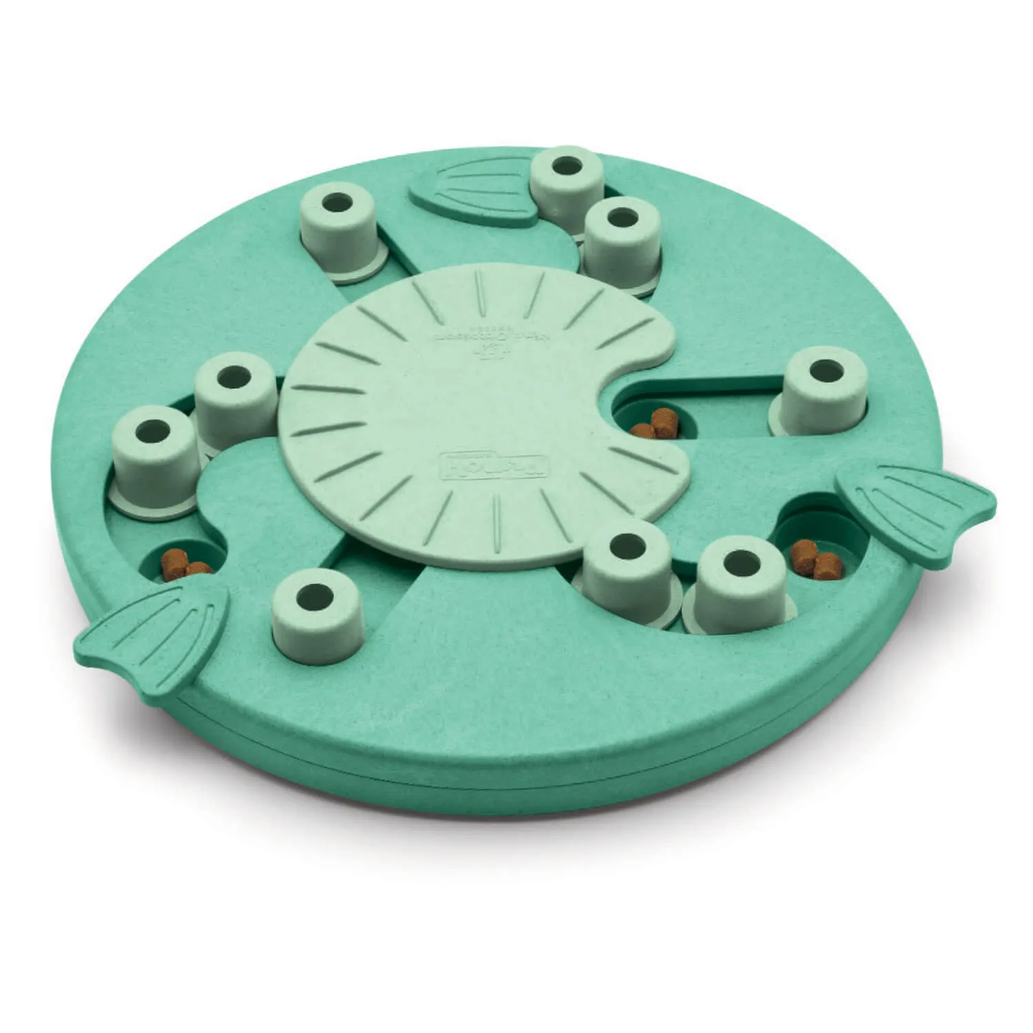 Nina Ottosson Dog Worker Интерактивная игрушка для собак «Ребус» (цвет: зеленый; диаметр 34,5 см, высота 5 см)