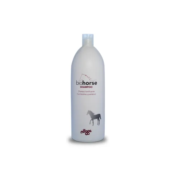 Nogga BioHorse shampoo высокопитательный шампунь с восстанавливающим биотином активизирует рост шерсти - 5 л
